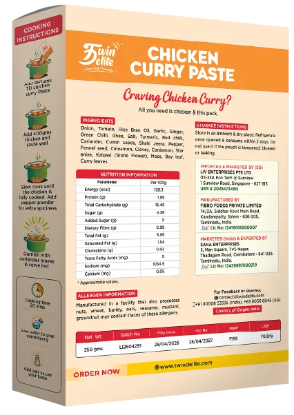 Chicken Curry Paste - Image 2