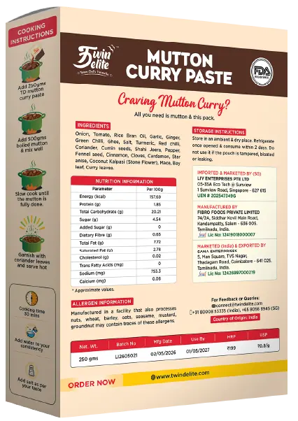 Mutton Curry Paste - Image 2
